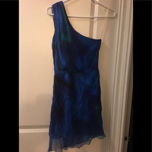 RORY BECA silk one shoulder dress (XS). Worn once!